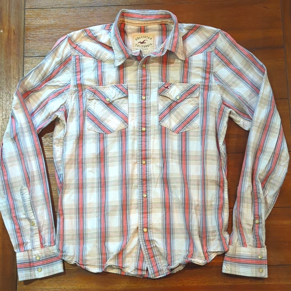Hollister Long Sleeve Flannel